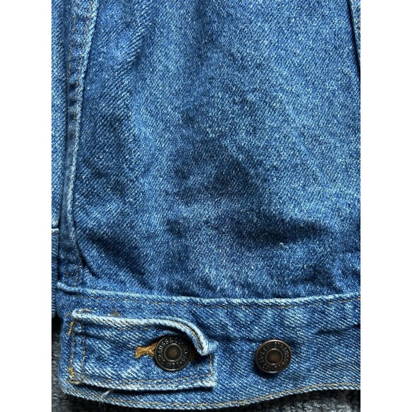 Vintage Levi Strauss Jean‎ Jacket Red Tag 70507 4890 Made In USA Size XL - Picture 10 of 11